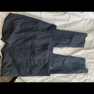 Black Lululemon Leggings size 8